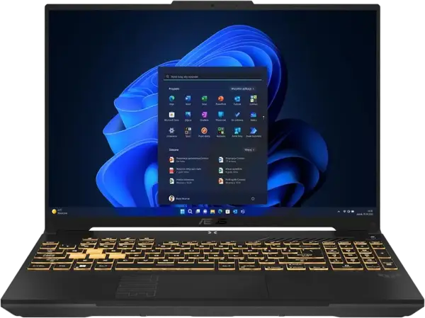 Ноутбук ASUS TUF Gaming F16 Core 5-210H/16GB/512/Win11 RTX4050 144Hz (FX607VU-I5165W)