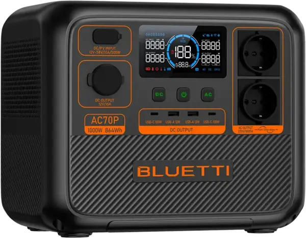 Зарядна станція BLUETTI AC70P