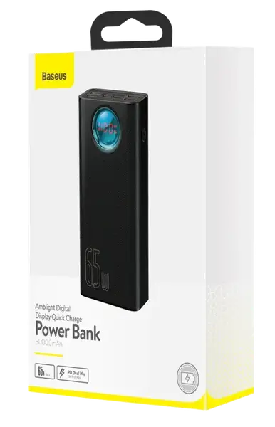 Внешний аккумулятор (Power Bank) Baseus Amblight 30000mAh 65W (PPLG-A01)