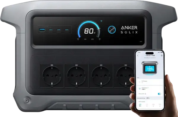Зарядна станція Anker SOLIX C1000X Gen 2 (A17633A1)