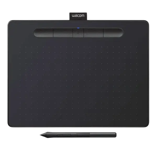 Графический планшет Wacom Intuos M Bluetooth Black (CTL-6100WLK-N)