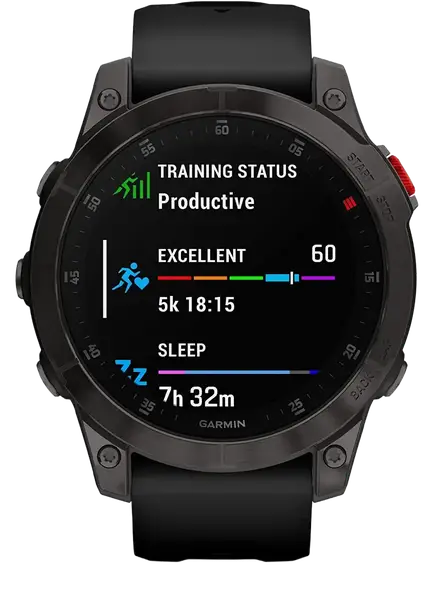 Смарт-годинник Garmin Epix (Gen 2) Sapphire - Black Titanium (010-02582-10/11)