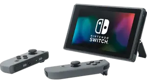 Портативна ігрова приставка Nintendo Switch with Gray Joy Con