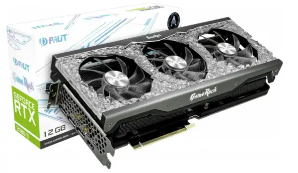 Відеокарта Palit GeForce RTX 3080 Ti GameRock (NED308T019KB-1020G)