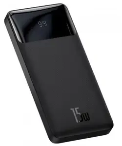 Зовнішній акумулятор (Power Bank) Baseus Bipow Digital Display 10000mAh 15W Black (PPDML-I01) Зовнішній акумулятор (Power Bank) Baseus Bipow Digital Display 10000mAh 15W Black (PPDML-I01)