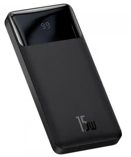 Зовнішній акумулятор (Power Bank) Baseus Bipow Digital Display 10000mAh 15W Black (PPDML-I01)