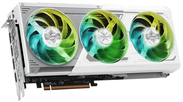 Відеокарта ASRock Radeon RX 9070 XT Steel Legend 16GB GDDR6 (RX9070XT SL 16G)