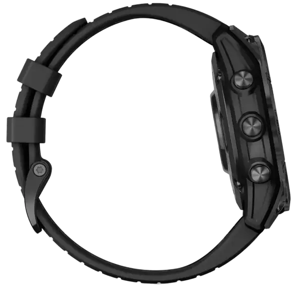 Смарт-годинник Garmin Fenix 7 Pro Solar Slate Gray w. Black Band (010-02777-00/01)