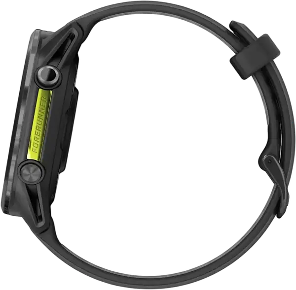 Смарт-годинник Garmin Forerunner 970 Carbon Gray DLC Titanium w. Black Case and Black/Translucent W. Band (010-02969-00/10)