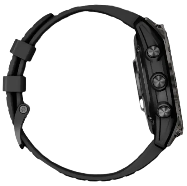 Смарт-часы Garmin Fenix 7X Pro Solar Slate Gray w. Black Band (010-02778-00/01)