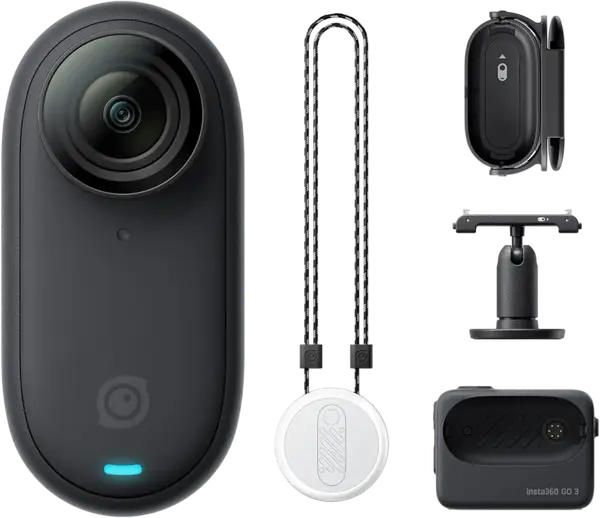 Екшн-камера Insta360 GO 3 Midnight Black (128GB) (CINSABKA(128GB)BLACK)