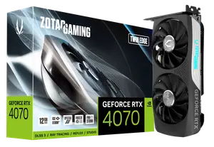 Відеокарта Zotac GeForce RTX 4070 Twin Edge 12GB GDDR6X (ZT-D40700E-10M)