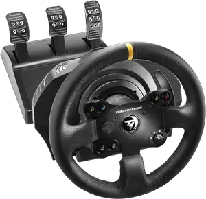 Комплект кермо + педалі Thrustmaster TX RW Leather Edition (XONE/PC) (4460133) Комплект кермо + педалі Thrustmaster TX RW Leather Edition (XONE/PC) (4460133)