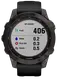 Смарт-годинник Garmin Fenix 7 Sapphire Solar Carbon Gray DLC Titanium with Black Band (010-02540-20/21)