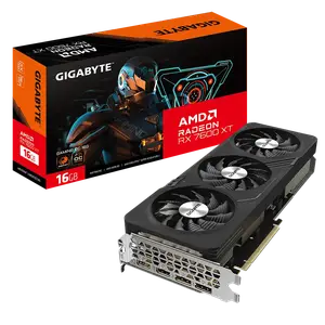 Відеокарта GIGABYTE Radeon RX 7600 XT GAMING OC 16G (GV-R76XTGAMING OC-16GD) Відеокарта GIGABYTE Radeon RX 7600 XT GAMING OC 16G (GV-R76XTGAMING OC-16GD)