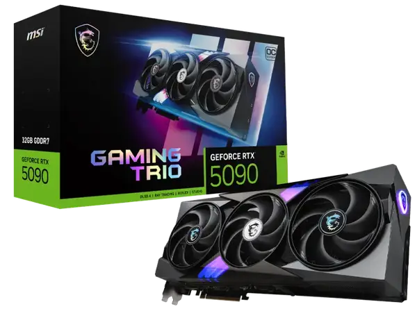 Відеокарта MSI GeForce RTX 5090 32G GAMING TRIO OC