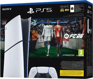 Стаціонарна ігрова приставка Sony PlayStation 5 Slim Digital Edition 1 TB + FC 26 Стаціонарна ігрова приставка Sony PlayStation 5 Slim Digital Edition 1 TB + FC 26