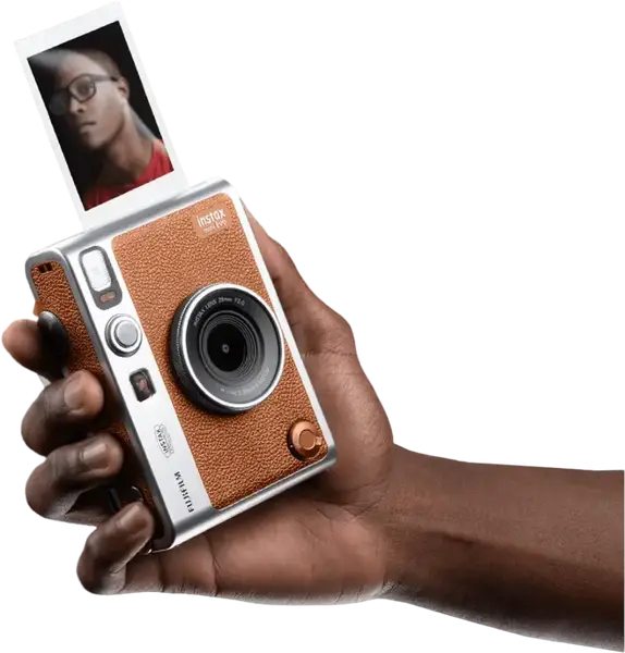 Фотокамера миттєвого друку Fujifilm Instax mini EVO Brown (16812534)
