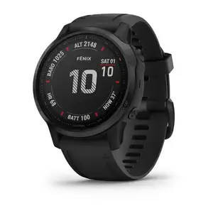 Смарт-годинник Garmin Fenix 6S Pro Black With Black Band (010-02159-14/010-02159-13) Смарт-годинник Garmin Fenix 6S Pro Black With Black Band (010-02159-14/010-02159-13)