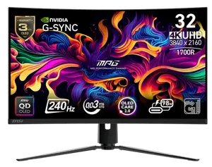 Монітор MSI MPG 321CURX QD-OLED