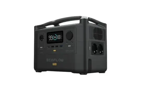 Зовнішній акумулятор із сонячною батареєю EcoFlow RIVER Pro (EFRIVER600PRO-EU)