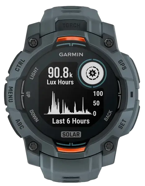 Смарт-годинник Garmin Instinct 3 45mm Solar Twilight with Twilight Band (010-02934-01)