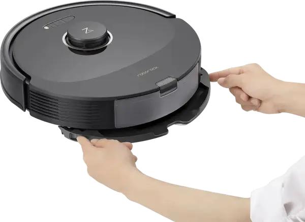 Робот-пилосос з вологим прибиранням RoboRock Q8 Max Black (Q8M52-00)