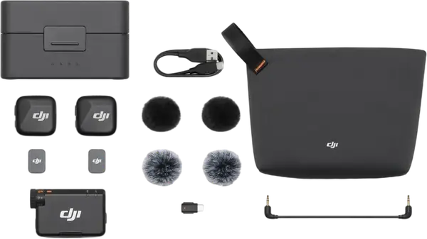 Мікрофонна система DJI Mic Mini (2 TX + 1 RX) (CP.RN.00000433.01 / 6941565991454)