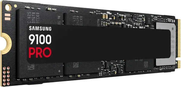 SSD накопичувач Samsung 4TB M.2 PCIe Gen5 NVMe 9100 PRO (MZ-VAP4T0BW)