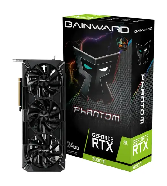 Відеокарта Gainward GeForce RTX 3090 Ti Phantom 24GB GDDR6X (471056224-3185)