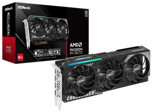 Відеокарта ASRock Radeon RX 9070 Challenger 16GB (RX9070 CL 16G) Відеокарта ASRock Radeon RX 9070 Challenger 16GB (RX9070 CL 16G)