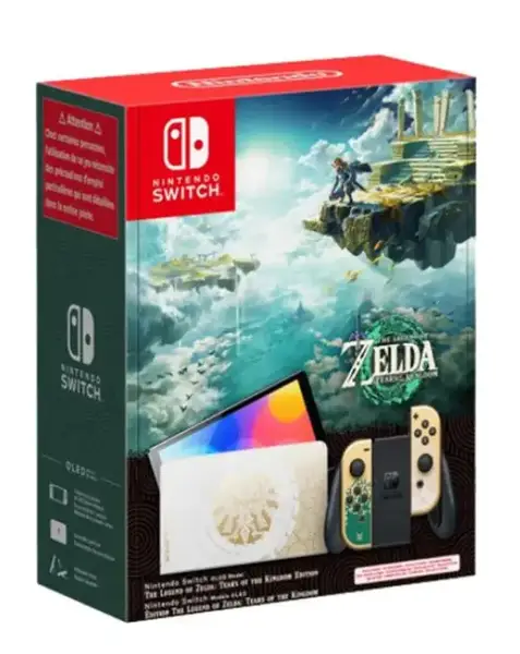 Портативна ігрова приставка Nintendo Switch OLED Model The Legend of Zelda: Tears of the Kingdom Special Edition