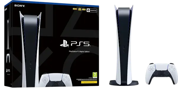 Стаціонарна ігрова приставка Sony PlayStation 5 Digital Edition 825GB