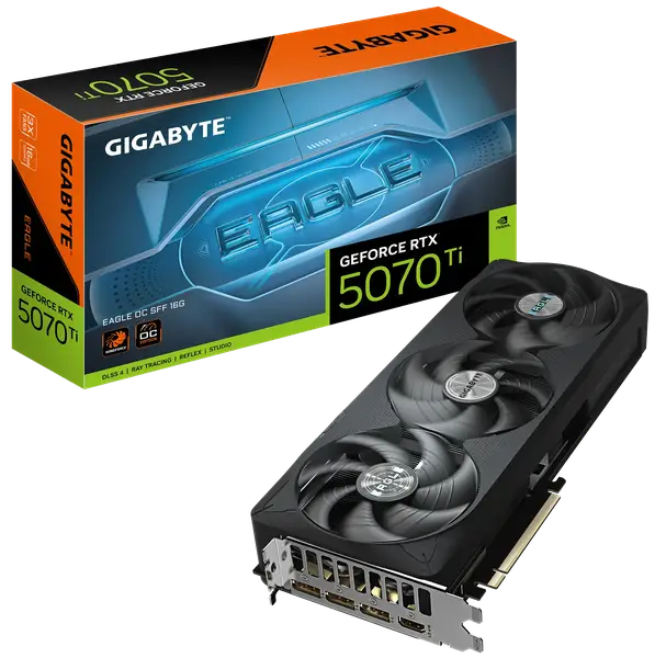Відеокарта Gigabyte GeForce RTX 5070 Ti Eagle OC 16GB GDDR7 DLSS4 (GV-N507TEAGLE OC-16GD)