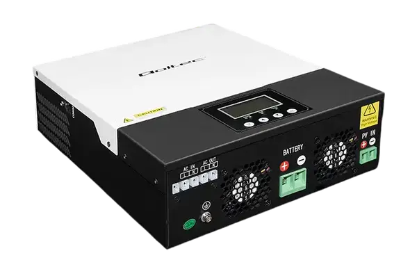 Гібридний сонячний інвертор Qoltec Hybrid Off-Grid 2,4KW / 80A / MPPT (53876)