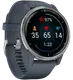 Смарт-годинник Garmin Venu 2 Silver Bezel with Granite Blue Case and Silicone Band (010-02430-10/00)