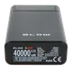 Зовнішній акумулятор (Power Bank) Blow PB40A 40000mah USB-C 2xUSB Black