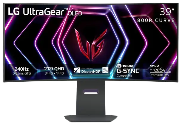 Монітор LG UltraGear 39GS95QE-B OLED