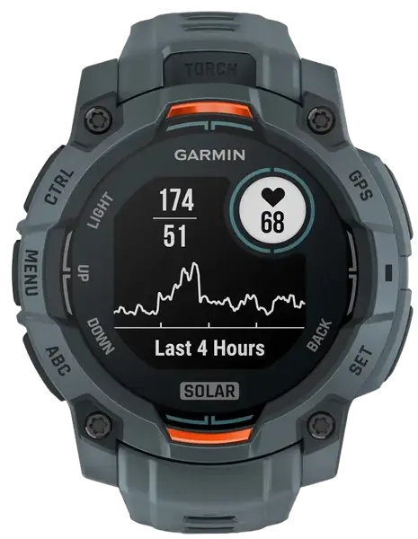 Смарт-годинник Garmin Instinct 3 45mm Solar Twilight with Twilight Band (010-02934-01)