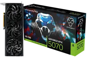 Відеокарта Gainward GeForce RTX 5070 Python III 12GB GDDR7 DLSS4 (NE75070019K9-GB2050T)