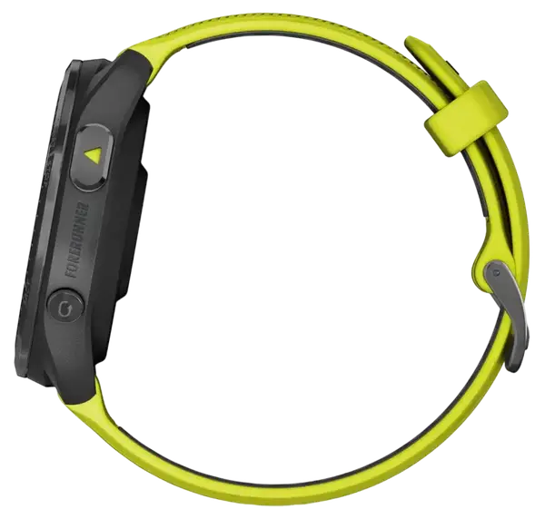 Спортивные часы Garmin Forerunner 965 Carbon Gray Titanium Bezel w. Black Case and Amp Yell/Black S. Band (010-02809-02/12)