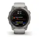 Смарт-годинник Garmin Fenix 7X Pro Sapphire Solar Titanium w. Fog Gray/Ember O. Band (010-02778-14/15)