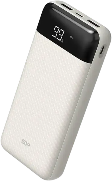 Зовнішній акумулятор (павербанк) Silicon Power GP28 10000mAh White (SP10KMAPBKGP280W)