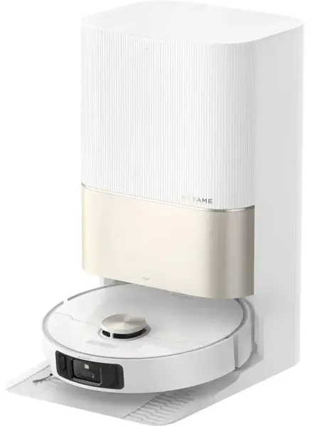 Робот-пилосос з вологим прибиранням Dreame X40 Ultra White
