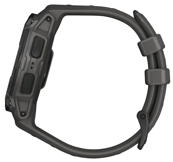 Смарт-годинник Garmin Instinct E 45mm Black with Charcoal Band (010-02933-00)