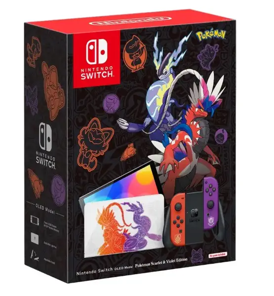 Портативна ігрова приставка Nintendo Switch OLED Model Pokemon Scarlet & Violet Edition