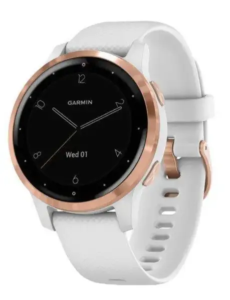 Смарт-годинник Garmin vivoactive 4S White/Rose Gold (010-02172-23/22/21)