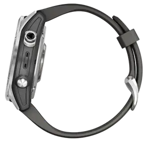 Смарт-годинник Garmin Fenix 7S Silver with Graphite Band (010-02539-00/01)