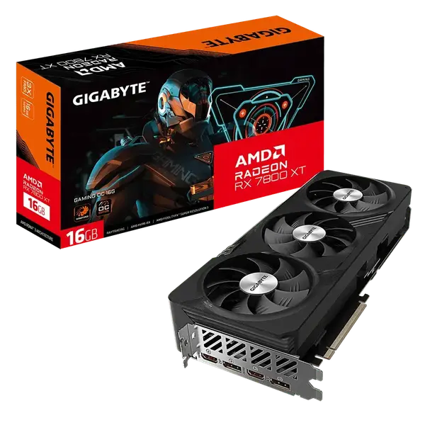Відеокарта GIGABYTE Radeon RX 7800 XT GAMING OC 16G (GV-R78XTGAMING OC-16GD)