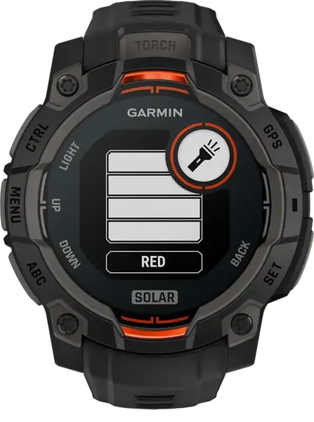 Смарт-годинник Garmin Instinct 3 45mm Solar Black with Black Band (010-02934-00)